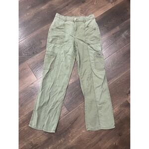Maurice's Olive Green Cargo Pants Women's Size‎ 6 Utility Style Casual